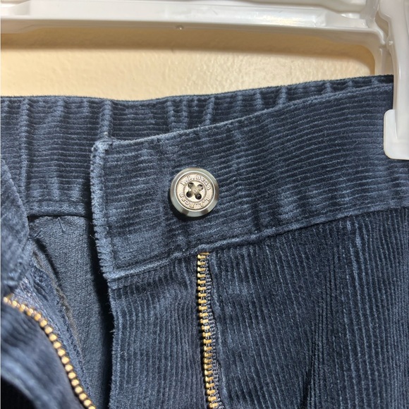 L.L. Bean Vintage Women's Dark Blue Corduroy Pants - Picture 2 of 6